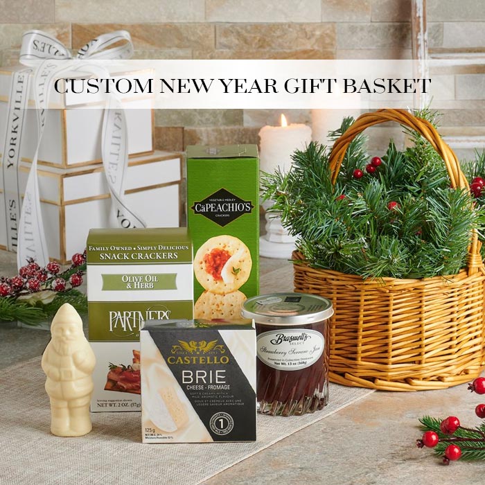 Custom New Year Gift Baskets