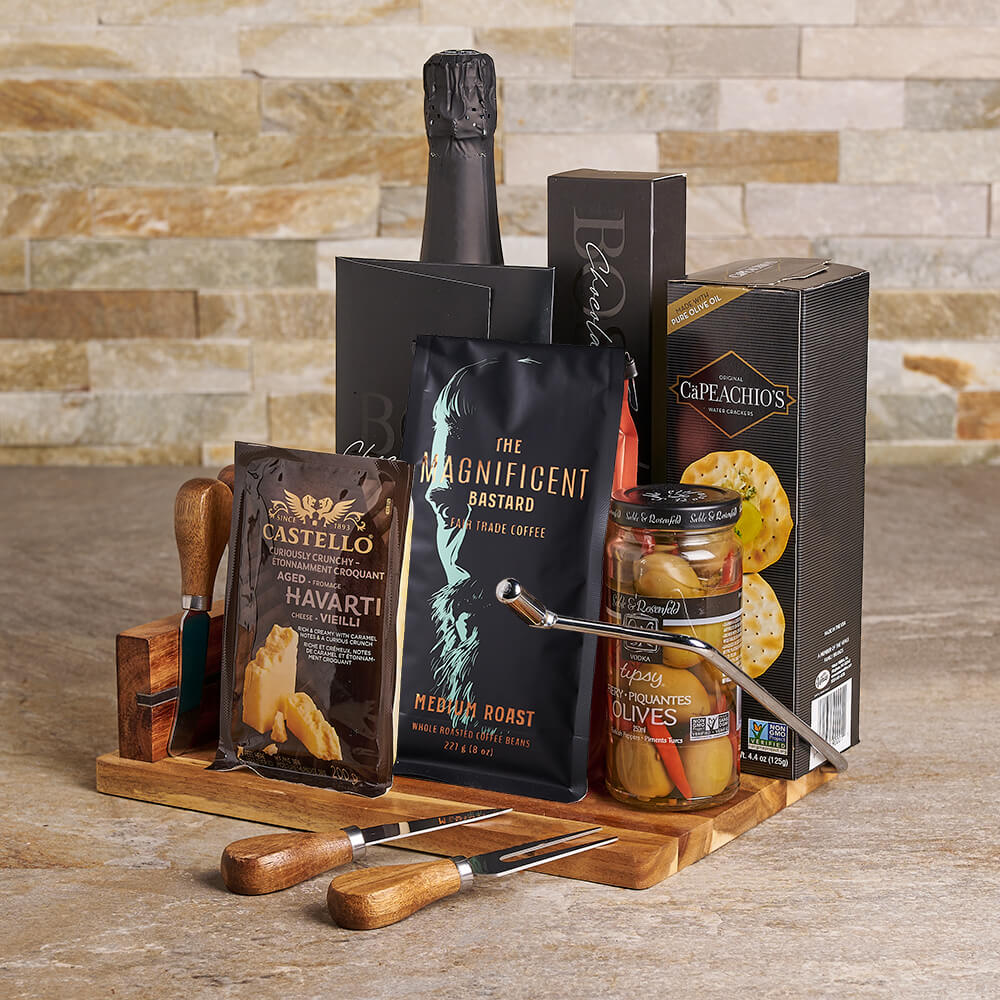 Castello Sparkling Wine Set – how the gift is presented