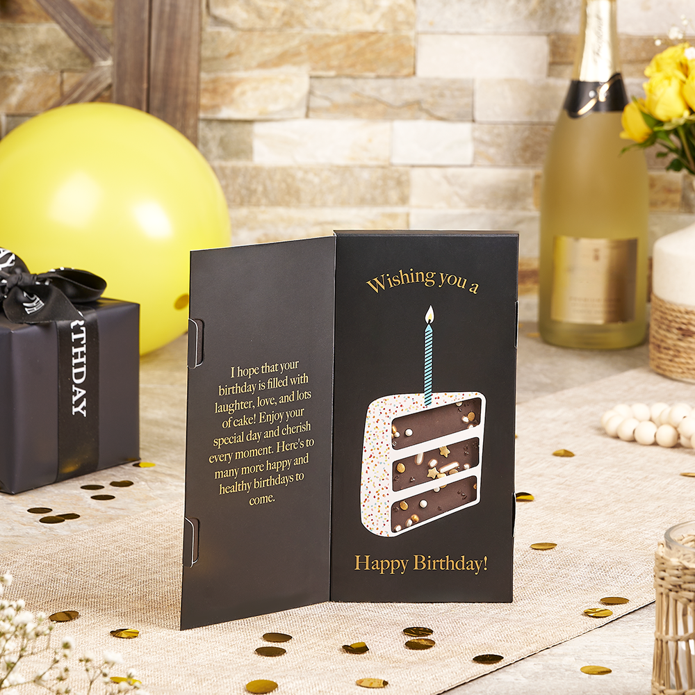 Birthday Bash Tea & Cookie Gift, tea gift, tea, chocolate gift, chocolate, birthday gift, birthday, Canada delivery