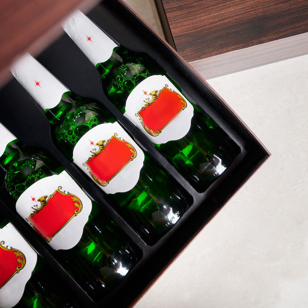 Father's Day Six-Beer Box Gift Basket – how the gift is presented
