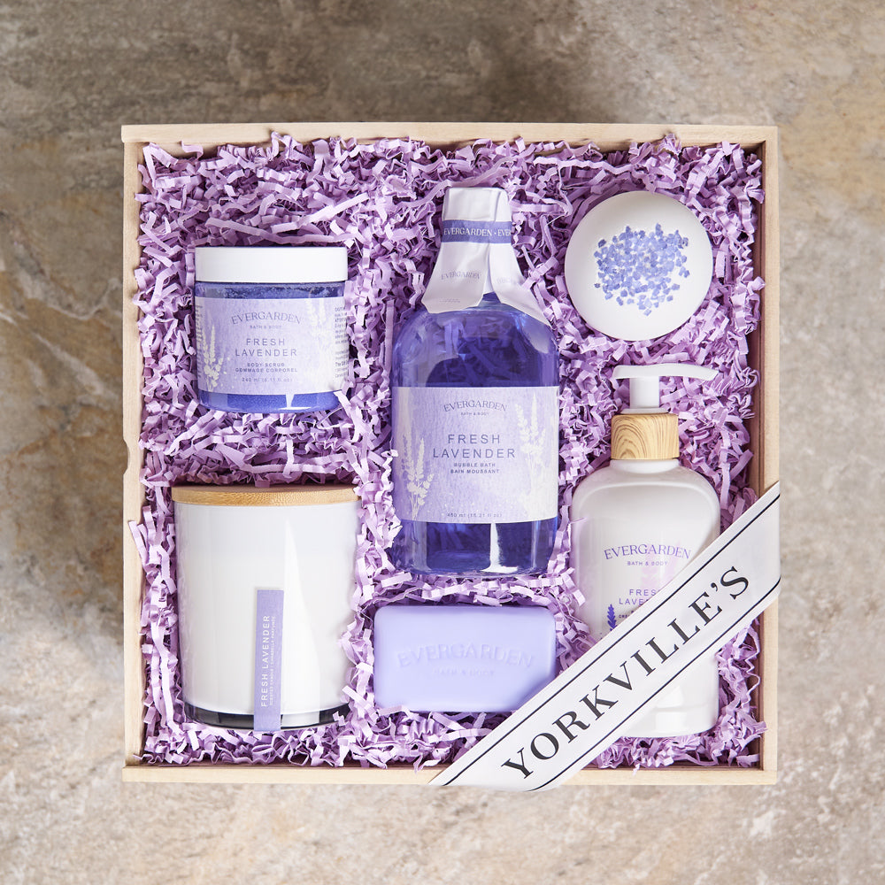mother's day, skincare, bath and body, spa, lavender, bar soap, bath, spa gifts, bath and body set delivery, delivery bath and body set, spa gift