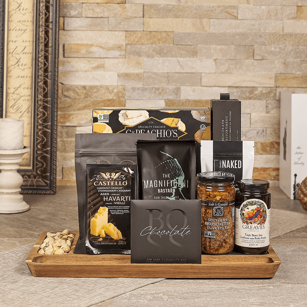 Halal Chocolate & Coffee Gift Set – how the gift is presented