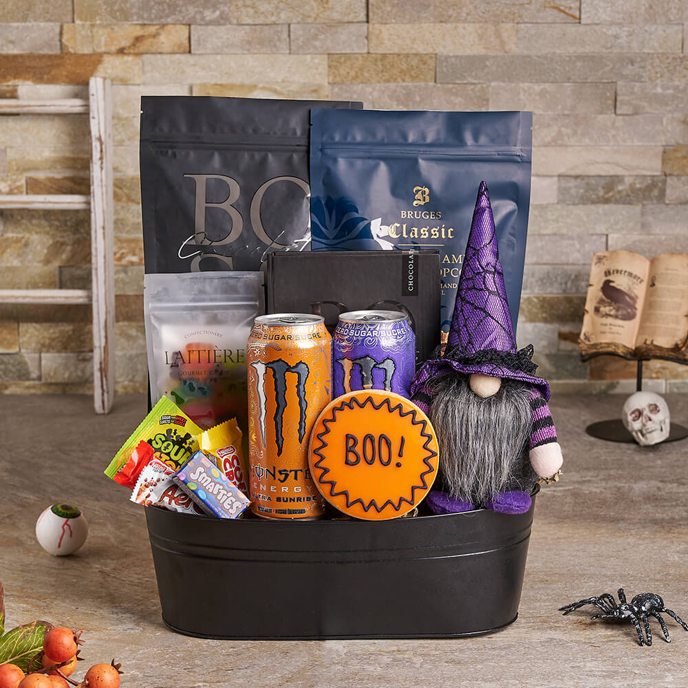 Halloween Popcorn Party Set, candy gift, candy, gourmet gift, gourmet, halloween gift, halloween