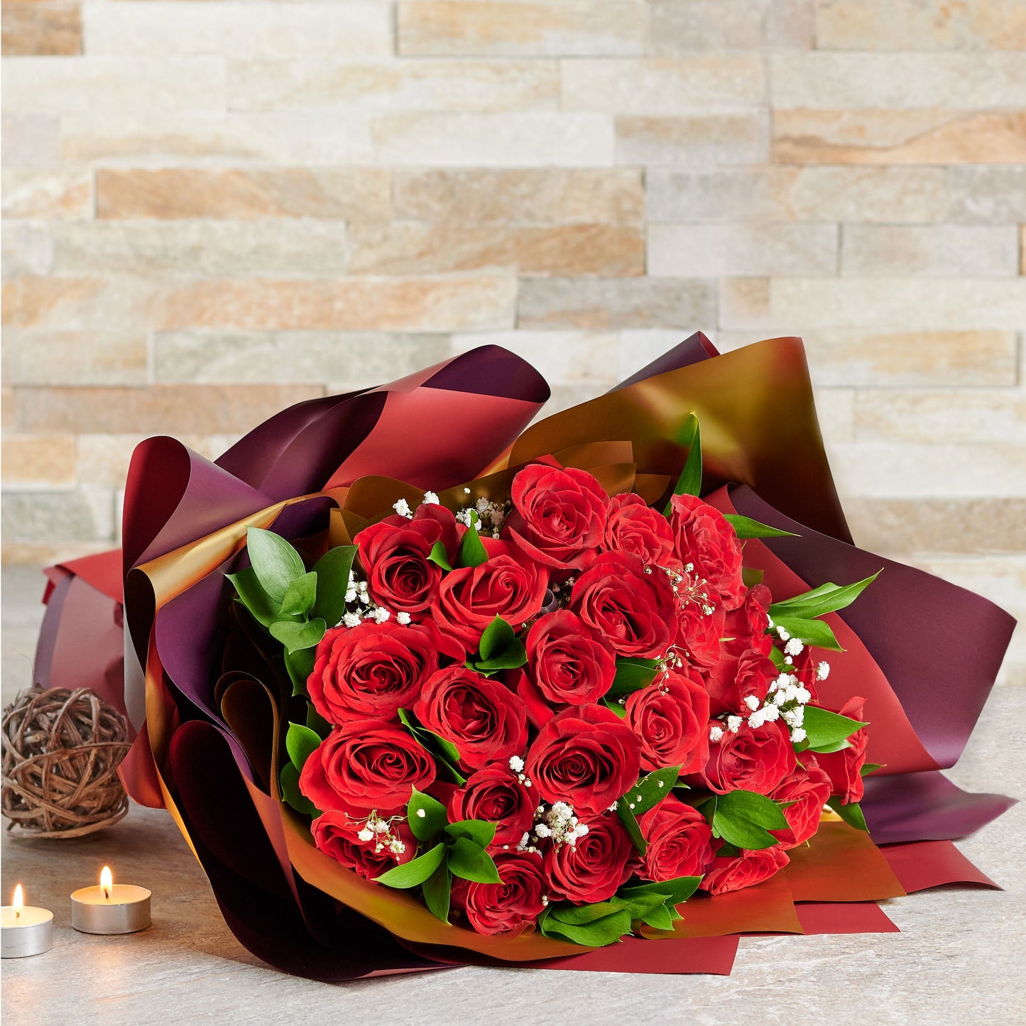 The Timeless Red Rose Bouquet, roses, Valentine's Day gifts