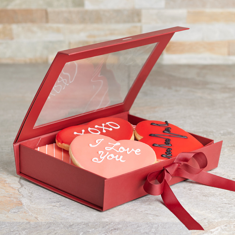 Sugar Cookies Valentine's Day Gift – how the gift is presented