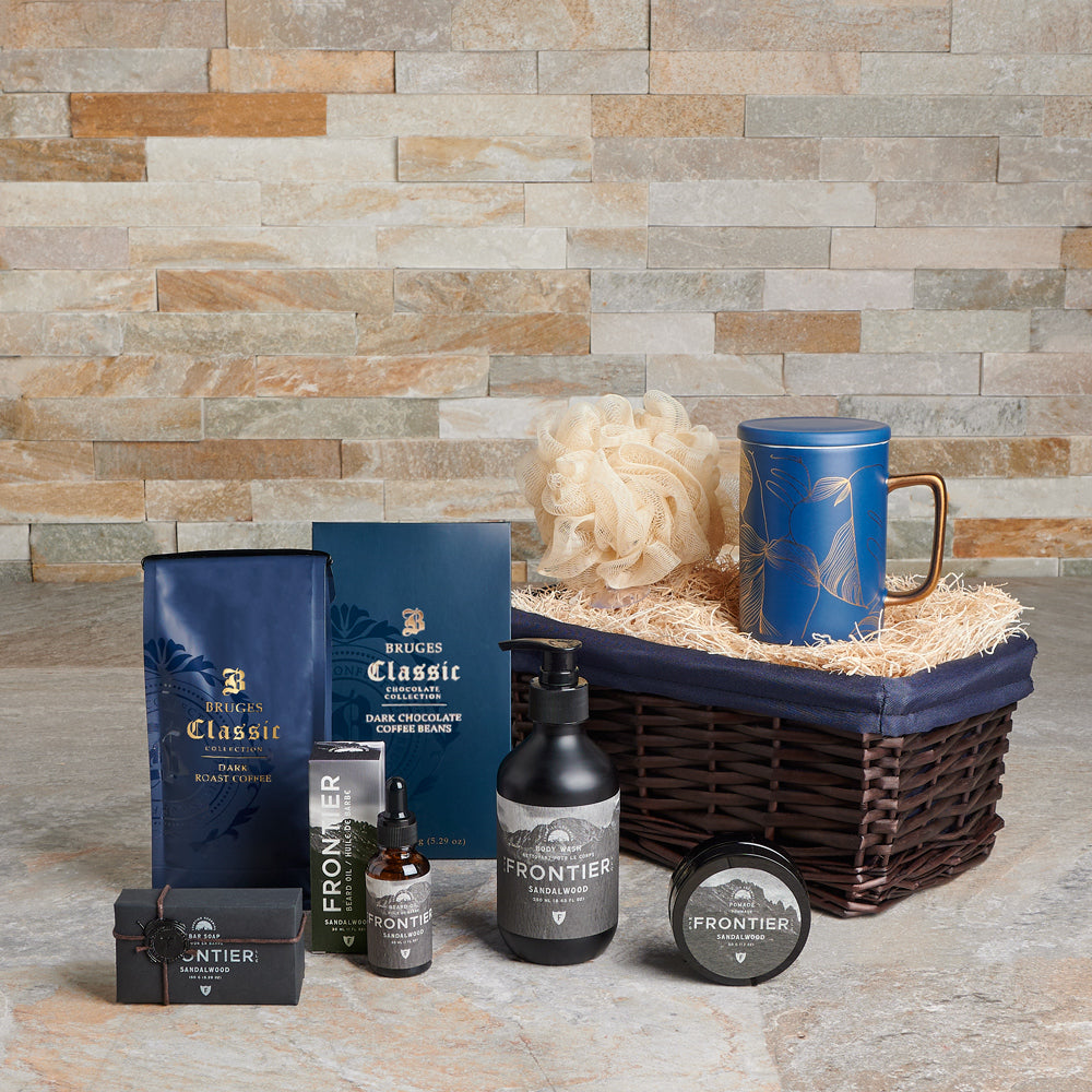 Father's Day Sandalwood Body Care – how the gift is presented