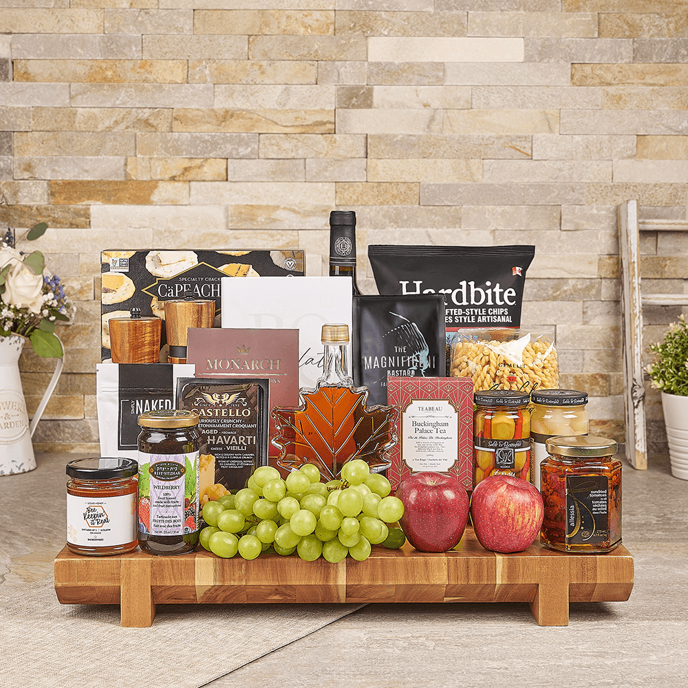 Kosher Wine & Grand Spread, kosher gift, kosher, wine gift, wine, kosher wine gift, kosher wine, fruit gift, fruit, Canada delivery