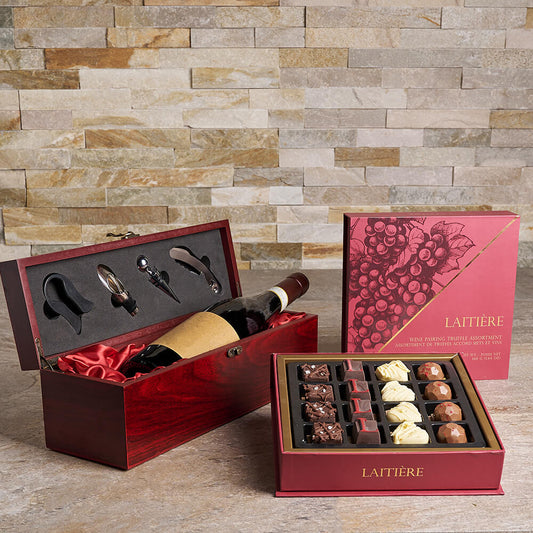 Red Wine Lovers Gift Basket, wine gift, wine, gourmet gift, gourmet, chocolate gift, chocolate
