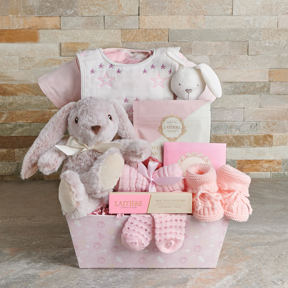Baby Newborn Girl Gift Set – how the gift is presented