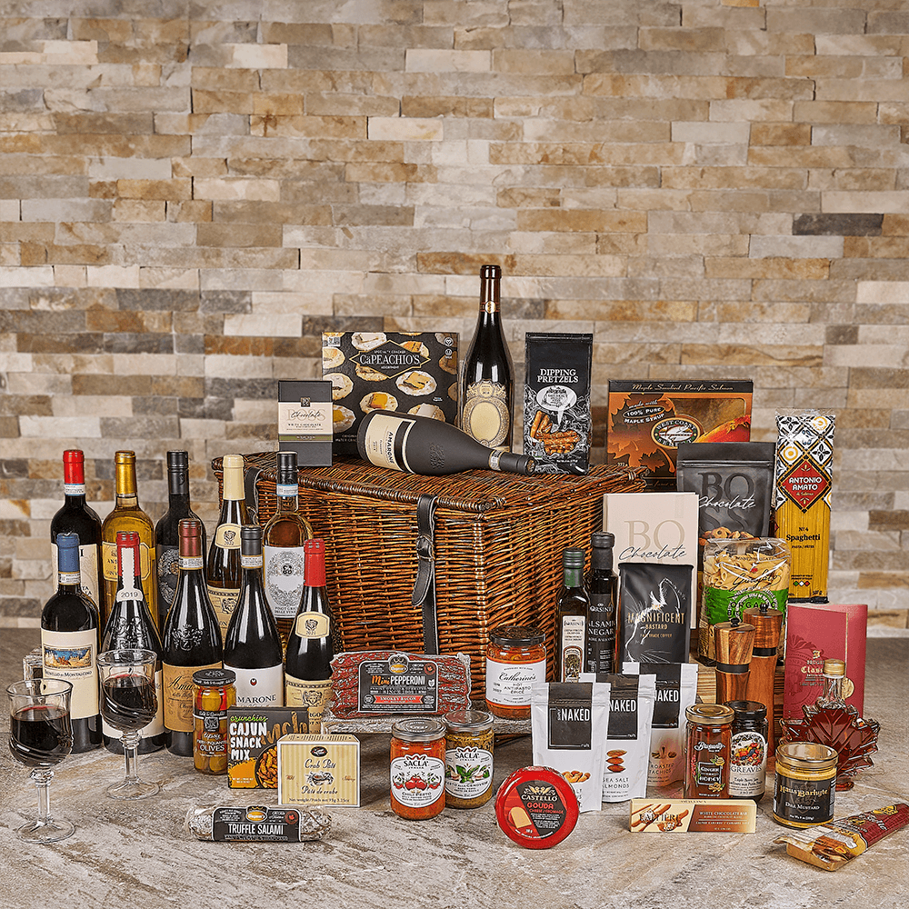 The Presidential with Premium Wines, wine gift, wine, luxury gift, luxury, gourmet gift, gourmet, luxury wine gift, luxury wine, Set 28456-2024