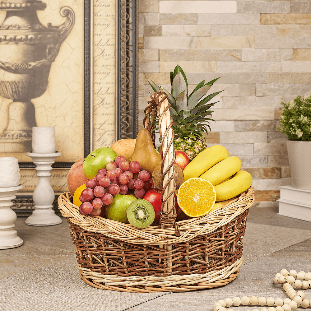 Ultimate Halal Fruit Basket – how the gift is presented