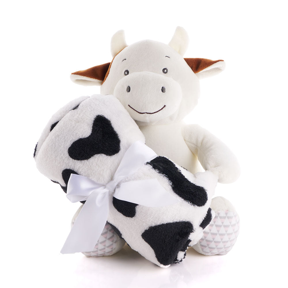 Hugging Cow Blanket, Baby Gifts, Baby Toys, Toy Plushy