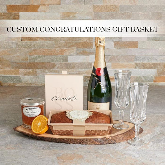 Custom Congratulations Gift Baskets