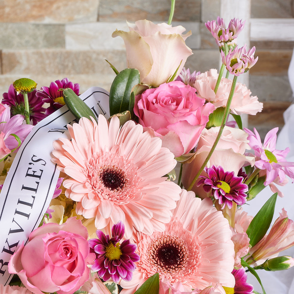 Mother's Day Flowers in Tin – how the gift is presented