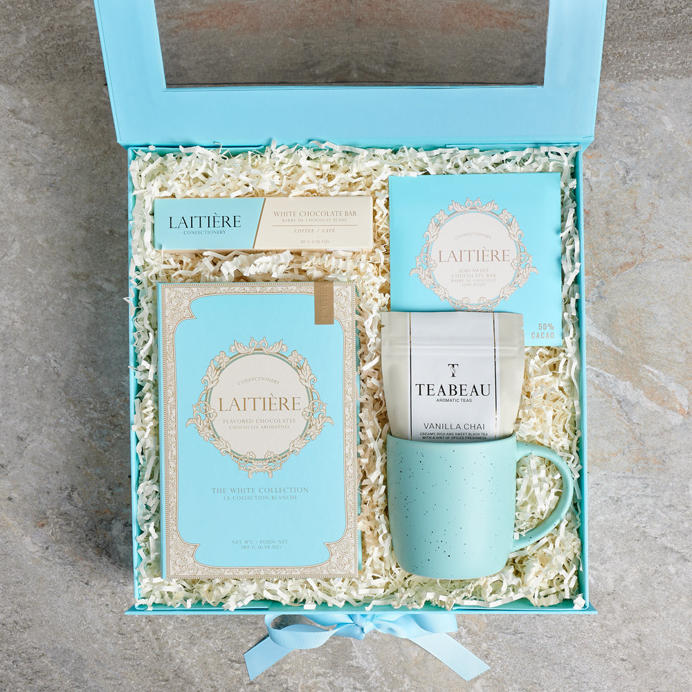 Mother's Day Tea & Chocolate Haven Gift Set, mother's day gift, tea gift, gourmet gift