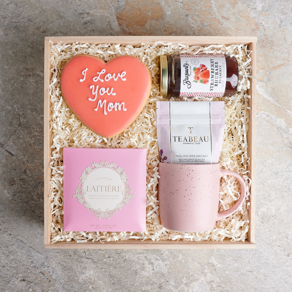 A Cup of Love for Mom Gift Set, mother's day gifts, tea gift, mother's day