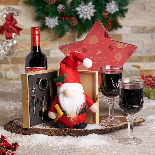 Christmas Wine Serving Set, christmas gift, christmas, gourmet gift, gourmet, wine gift, wine, holiday gift, holiday