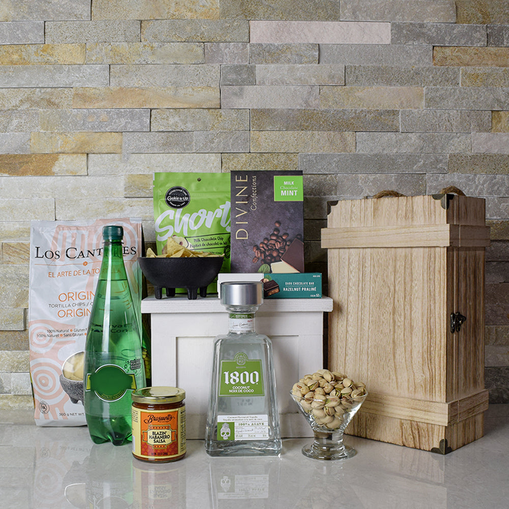 Agave Nights Liquor &amp; Snack Assortment Gift