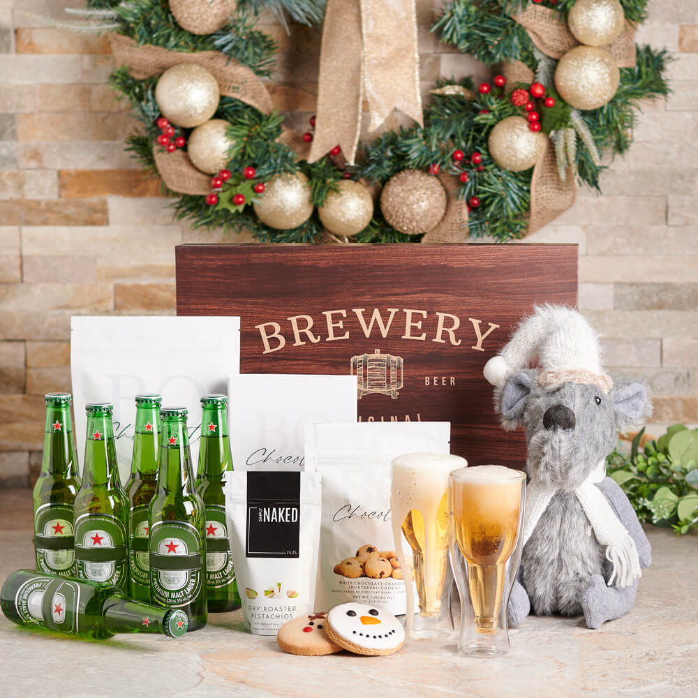 Hops &amp; Holiday Cheer Gift Set, christmas gift, christmas, holiday gift, holiday, gourmet gift, gourmet, beer gift, beer