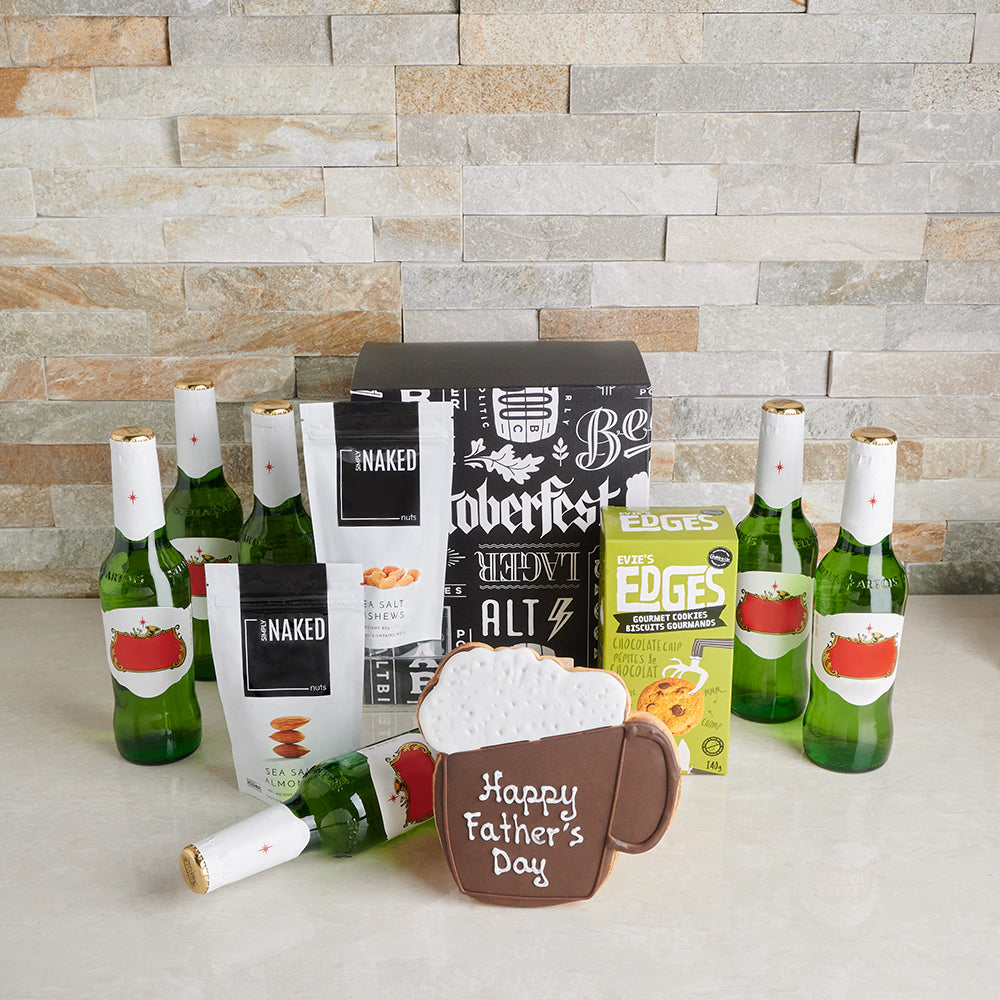 Salty &amp; Sweet Father’s Day Beer Gift Set, father’s day gift baskets, gourmet gifts, gifts, beer, father’s day