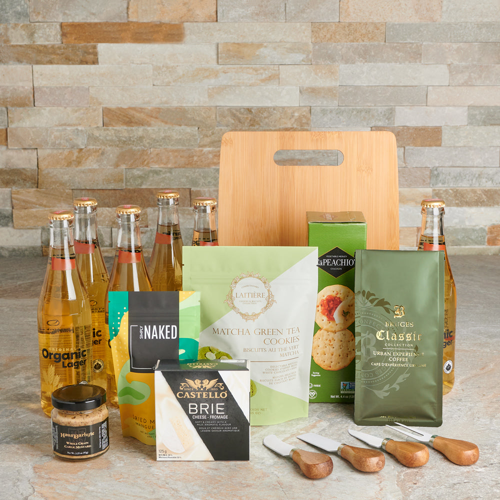 Sweet &amp; Cheesy Beer Gift Set, gourmet gift, gourmet, beer, beer gift, gift, gift basket