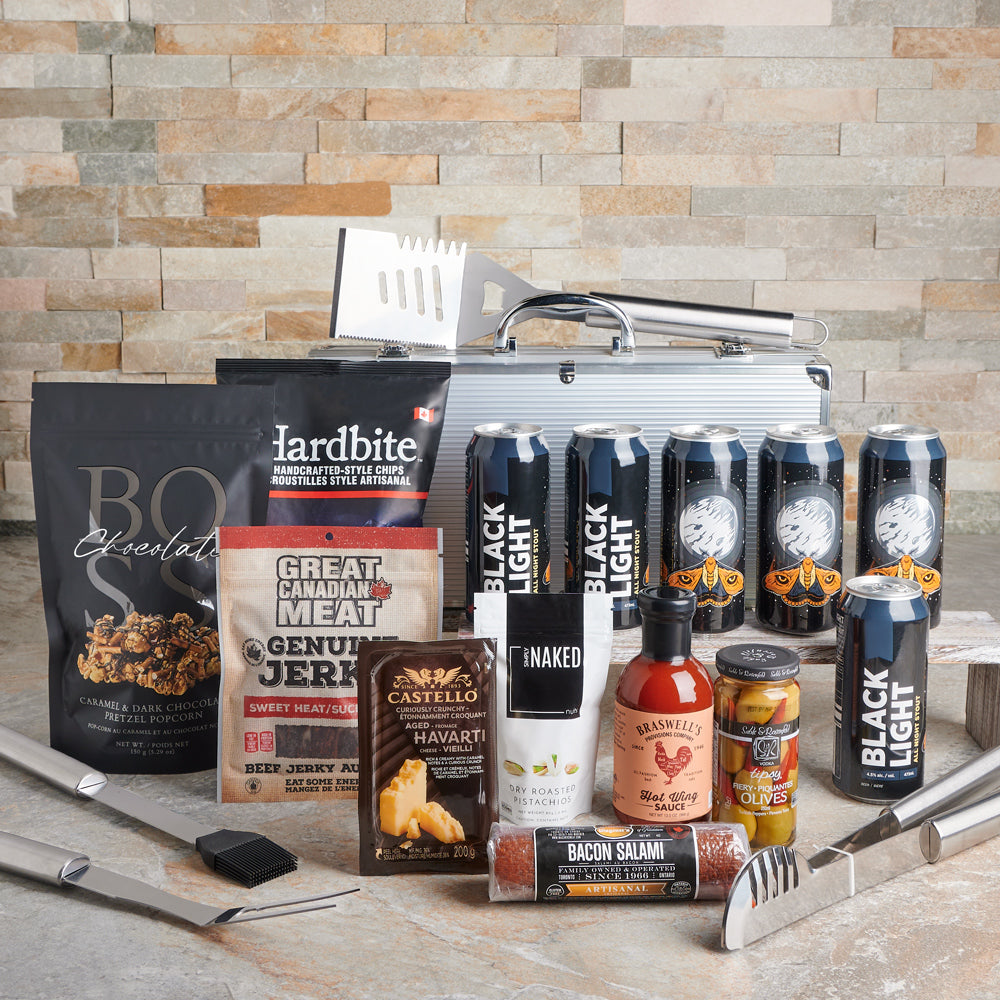 Beer &amp; Grilling Gift Set, beer gift, beer, grilling gift, grilling, bbq gift, bbq, barbecue, barbecue gift, craft beer gift, craft beer, summer gift