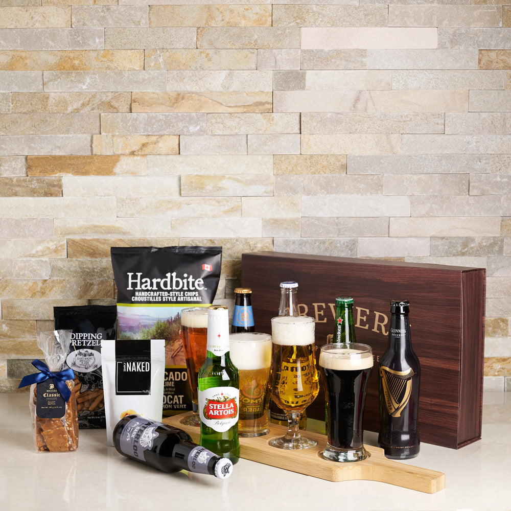 Absolutely Great Beer Tasting Set, beer gift baskets, gourmet gifts, gifts, beer