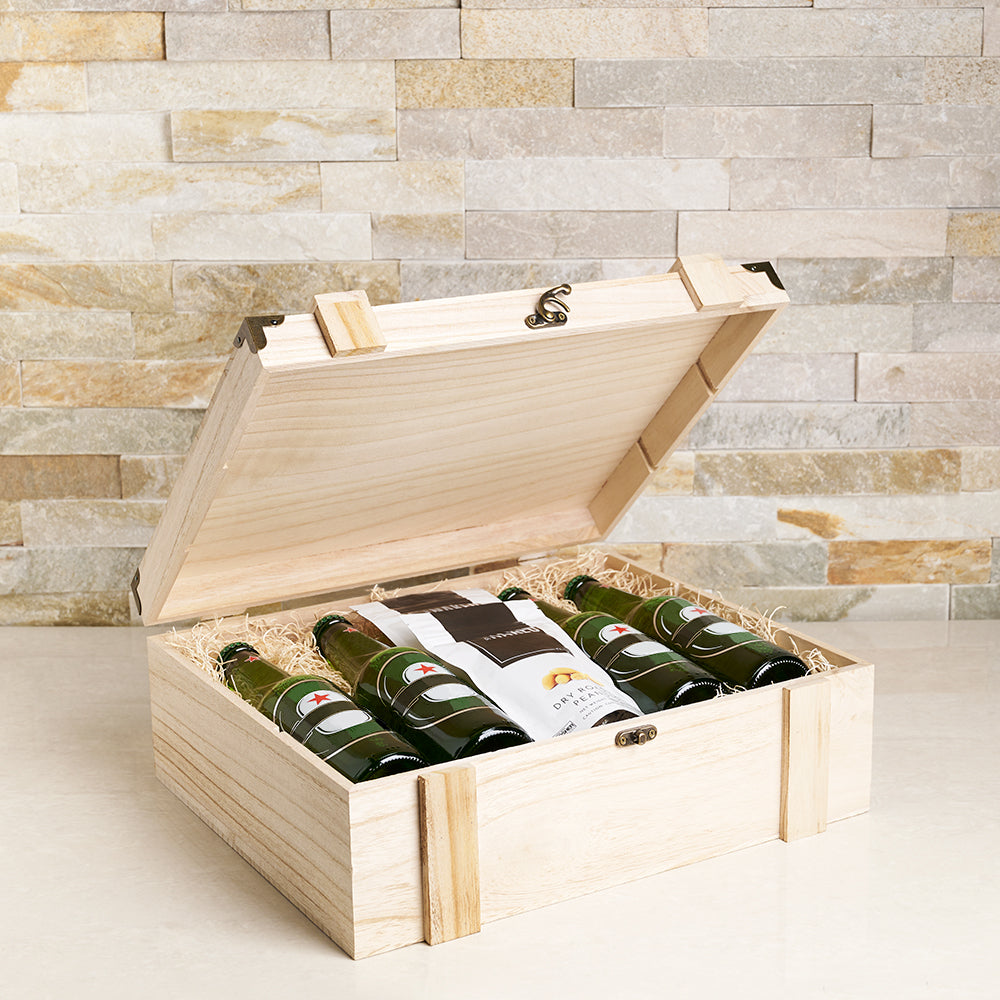 The Nuts &amp; Beer Gift Box, beer gift baskets, gourmet gifts, gifts, beer