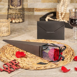 Finished premium gift basket presentation on arrival