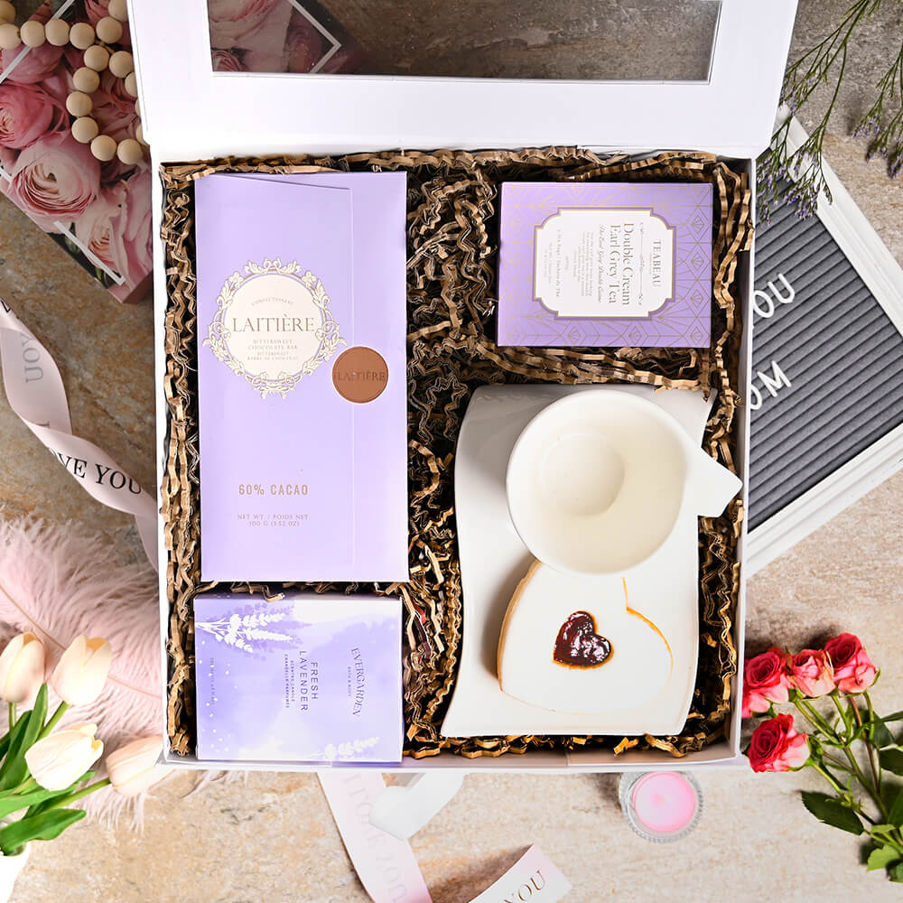 Custom Mothers Day Gift Baskets - Mother's Day Relaxation Gift Box