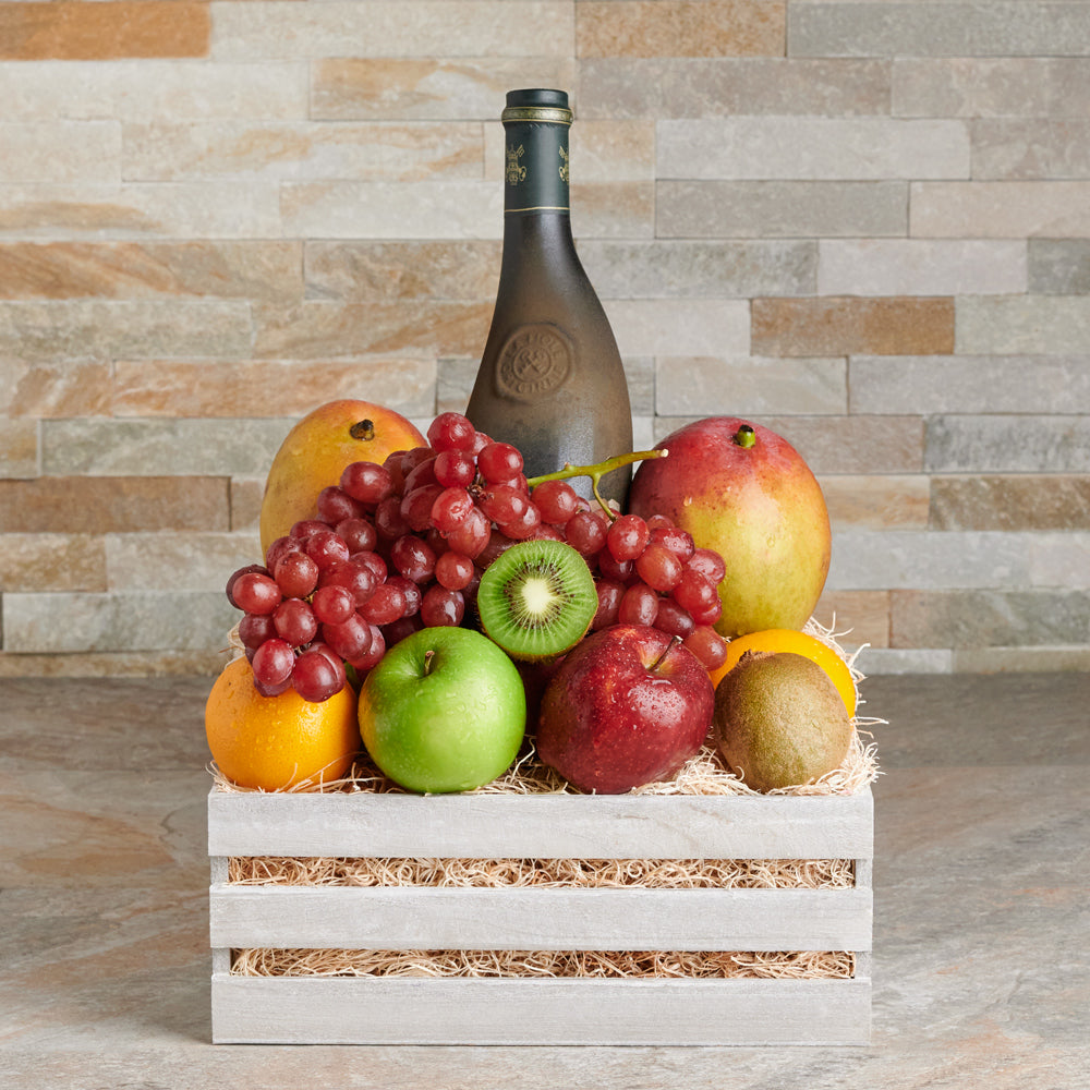 Vegan,  Wine Gift Basket,  wine,  gourmet gifts,  gourmet,  Fruits Gift Basket,  Fruit, wine gift delivery, delivery wine gift, fruit gift