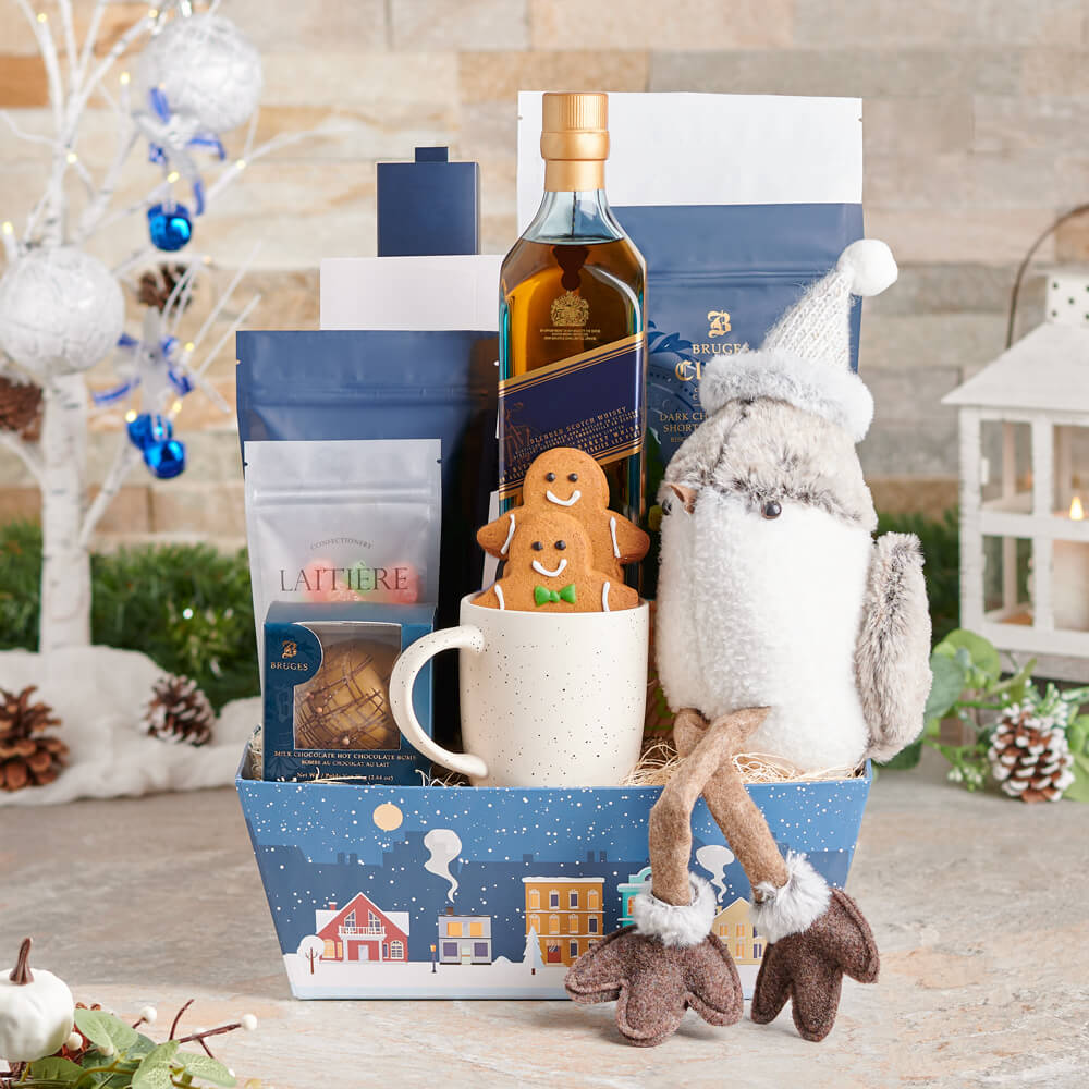 Spirits &amp; Father Christmas Gift Set, christmas gift, christmas, holiday gift, holiday, gourmet gift, gourmet, liquor gift, liquor, spirits gift, spirits