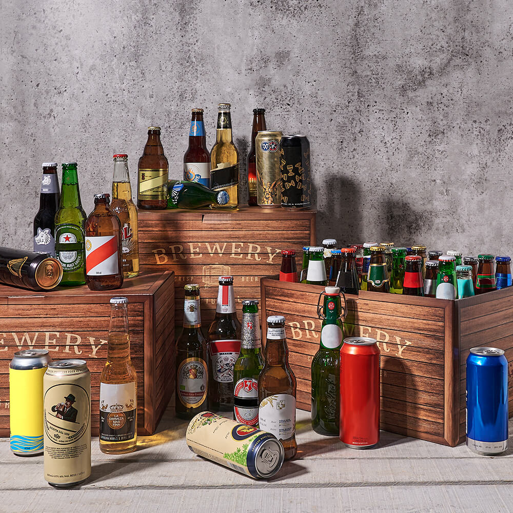 YorkVilles seasonal gift basket being prepared