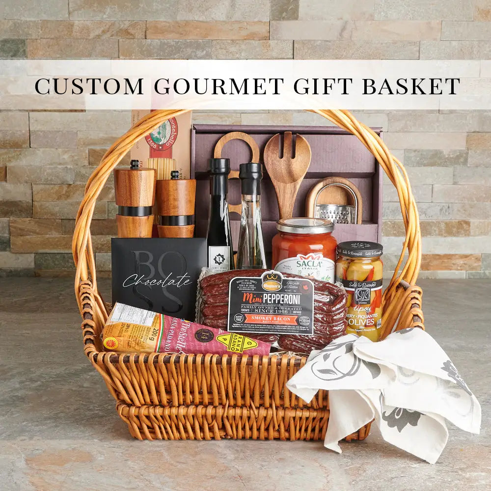 Custom Gourmet Gift Basket
