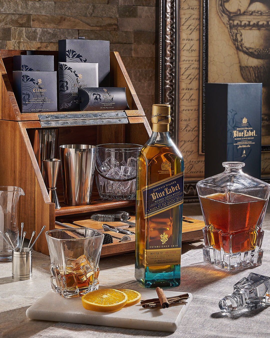 YorkVilles team assembling premium gift baskets for delivery