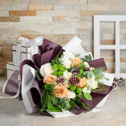 Set 24001-2021,  flowers,  floral arrangement,  Floral Gift,  christmas,  holiday, holiday floral delivery, delivery holiday floral, christmas flowers canada, canada christmas flowers
