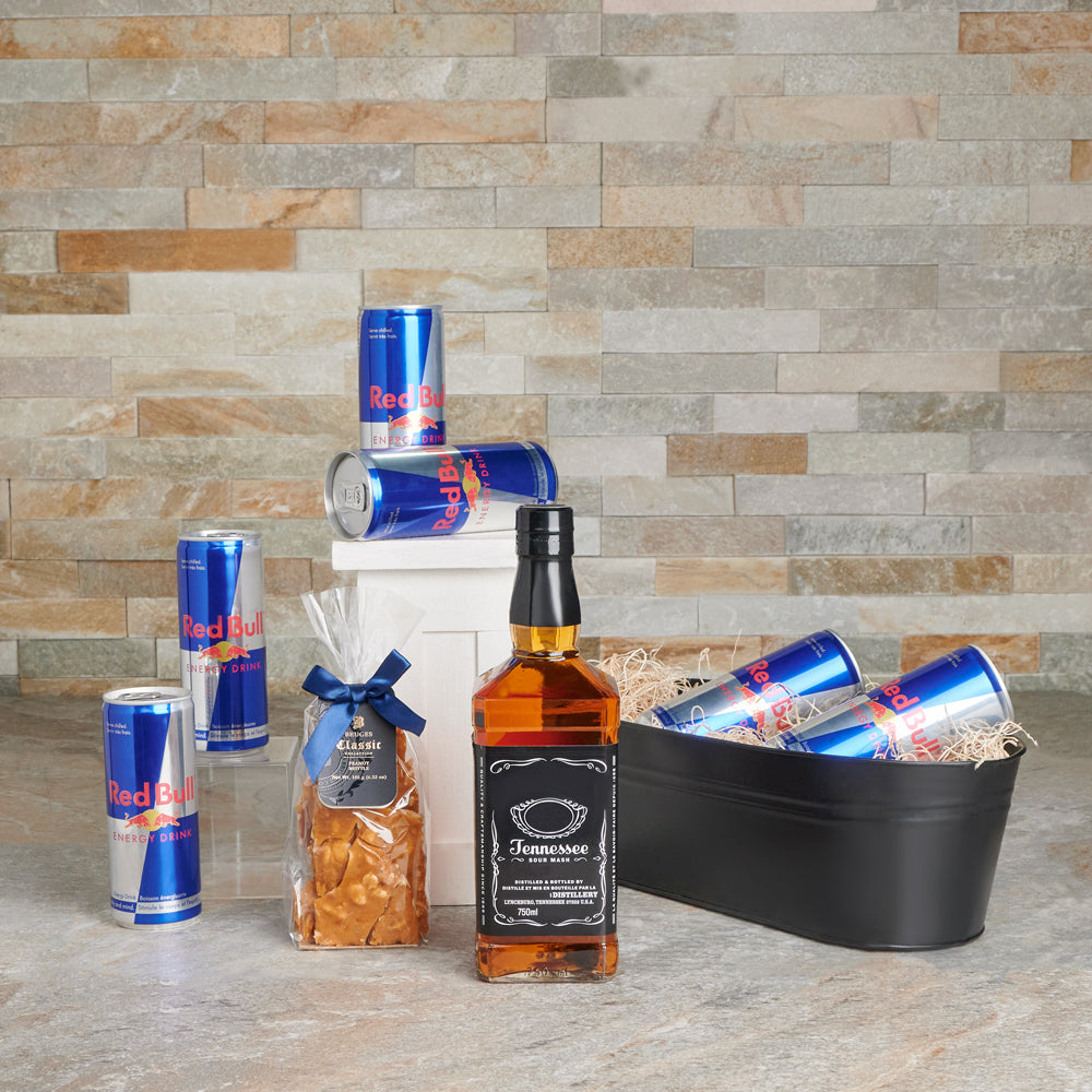 The High Energy Whiskey Gift Set, Liquor Gift Basket, Liquor, whiskey, liquor gift basket delivery, delivery liquor gift basket