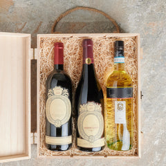 Wine Trio Gift Basket